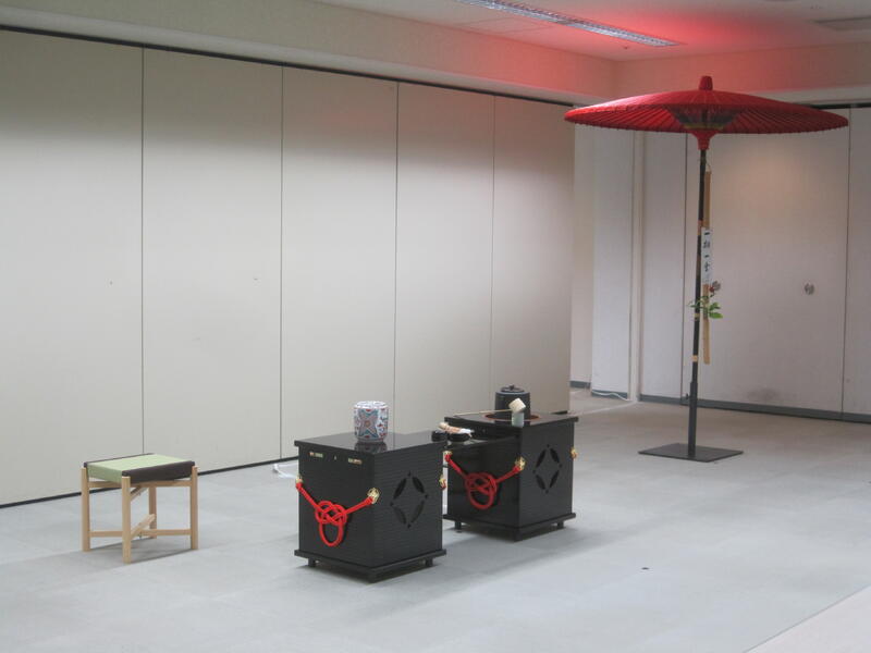 立礼席全景(客席を除く) 立礼席全景(客席を除く)