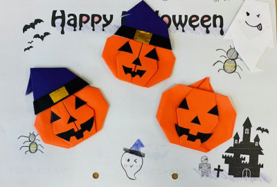 かぼちゃ折り紙1